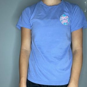 santa cruz tee (purple size small)